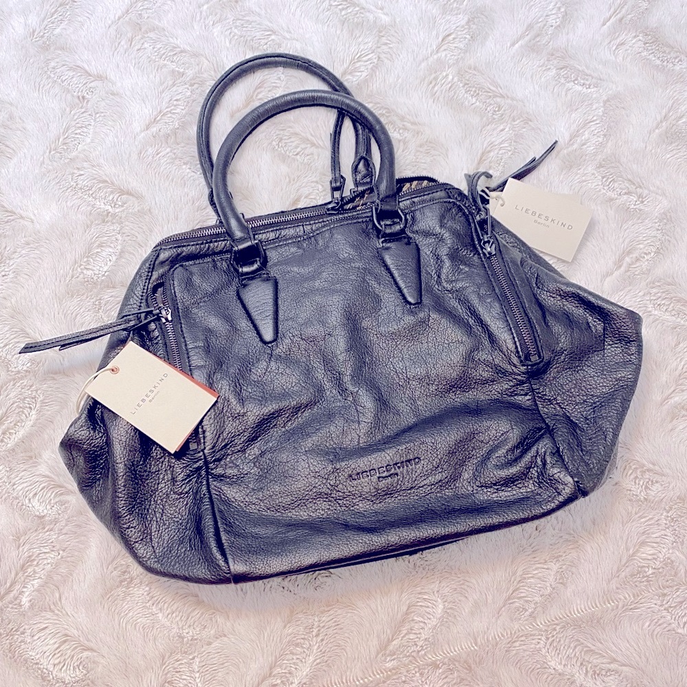 ✨Liebeskind Ninja Black Vintage✨NWT - Picture 1 of 16